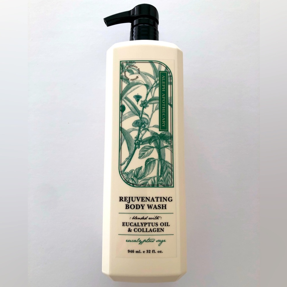 Aleph Apothecary Rejuvenating Body Wash eucalyptus sage (946 ml).